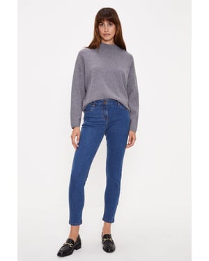 Jade Mid Rise Skinny Jeans