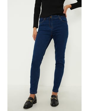 Jade Mid Rise Skinny Jeans
