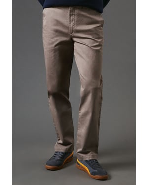 Maine Premium Black Chino Trousers Mens Regular Fit Cotton Blend All Seasons