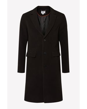 Signature 3 Button Epsom Overcoat