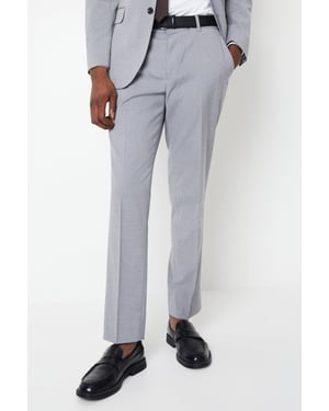Tailored Fit Light Grey Essential Suit Trousers