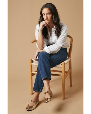 Pippin Bow Detail Mary Jane Ballet Pump