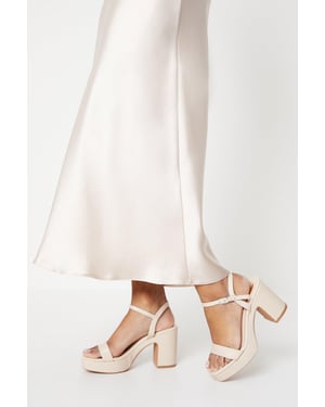 Maddie Platform High Block Heeled Sandals