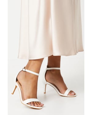 Tasha Low Stiletto Barely There Heeled Sandals