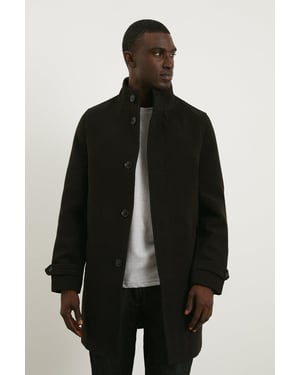 Signature Funnel Neck Coat