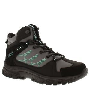X-Hiking Womens Walking Boots Erie Lace Up blue