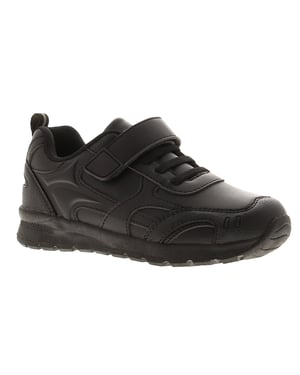 Rockstorm Boys School Shoes Trainers Bungee Elasticated Lace black