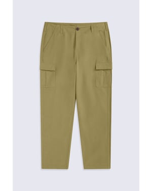 'Melbourne' Men's Cargo Trousers Lightweight Durable Cotton Twill Multi Pocket Pants Khaki