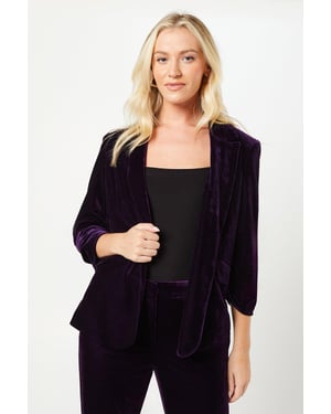 Velvet Blazer
