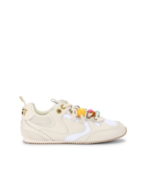 Kurt Geiger London Leather Kurt Bead Slim Runner Sneakers