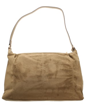 Womens Slouchy Shoulder Bag Harper Zip Fastening green