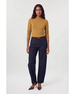 Forever Viscose Blend Knitted High Neck Jumper