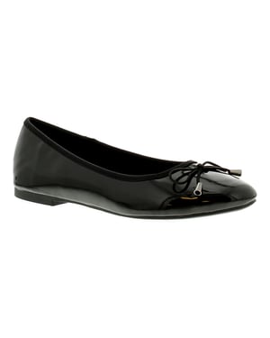 Platino Womens Flat Shoes Brittany 2 Slip On black