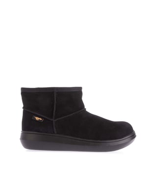 Dames Rocket Dog Sugar Rush Suede Enkellaarsjes in Zwart
