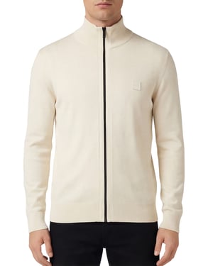 vest BOSS creme