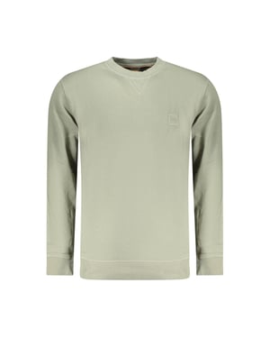 Hugo Boss Groen Katoenen Heren Sweatshirt