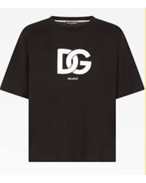 Dolche&Gabana Milano Oversize Cotton T-Shirt