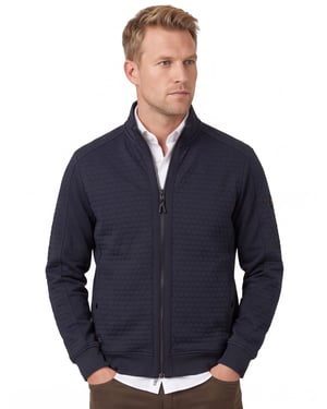 vest Camel Active navy katoen