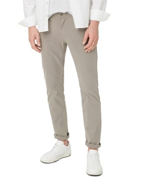 Pantalon 5-pocket beige Brax Chuck slim fit