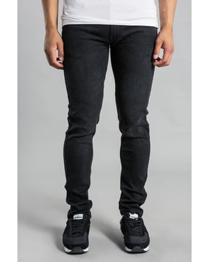 Black Slim Fit Stretch Jeans