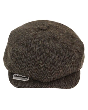 Peaky Blinders Tweedhatt med rakblad för herrar