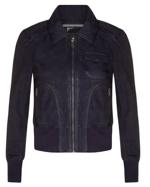 Womens MA-1 Varsity Bomber Jacket-Modbury