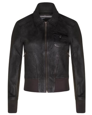 Womens MA-1 Varsity Bomber Jacket-Modbury