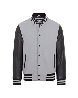 Letterman Baseball Wool Leather Varsity Bomber Jacket - Genoa