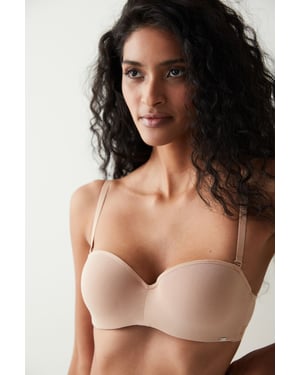Bandeau-bh med vaddering i jersey