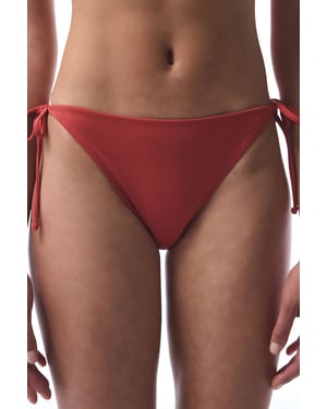 Lage Taille Tie-Side Bikini Slip