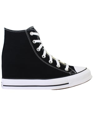 Converse Chuck Taylor All Star Wedge Womens Black Plimsolls