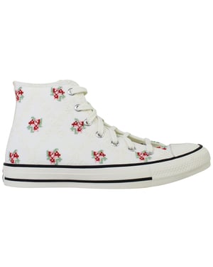 Converse Chuck Taylor All Star Vintage Embroidery Kids White Plimsolls