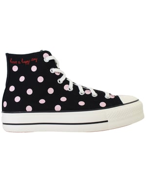 Converse Chuck Taylor All Star Lift Hi Womens Black Plimsolls