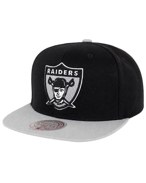 Mitchell & Ness NFL Oakland Raiders Team 2-Tone Black/Grey Cap