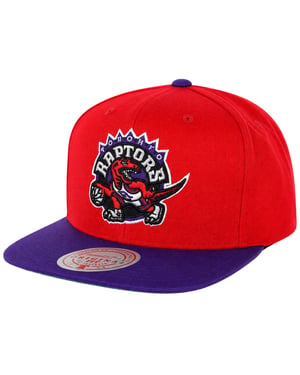 Mitchell & Ness NBA Toronto Raptors Wool 2 Tone Red/Purple Cap