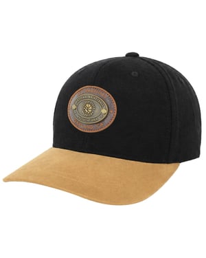 Mitchell & Ness NBA Golden State Warriors Melton Oval 110 Black Cap