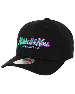 Mitchell & Ness NBA Milwaukee Bucks Nitro Wave Redline Black Cap