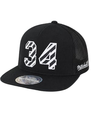 Mitchell & Ness NBA Houston Rockets #34 Olajuwon Black Cap