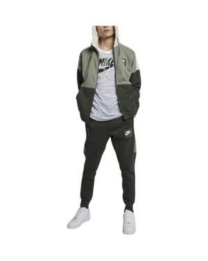 NIKE AIR Mens Full Tracksuits Sweat Arm Print Hoodie Jogger