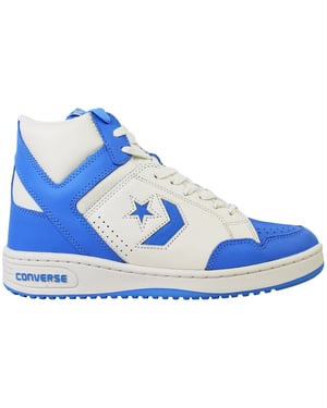 Converse Weapon Mid Unisex White/Blue Trainers