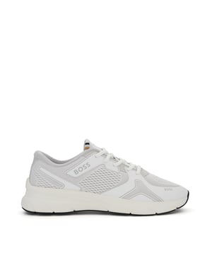 Hugo Boss Mens Owen Runn - Branded Lace-Up Trainers