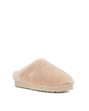 Dune Ladies Wolf - Sheepskin Slippers