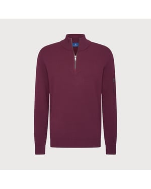 Blue Industry Gemêleerde half-zip trui |