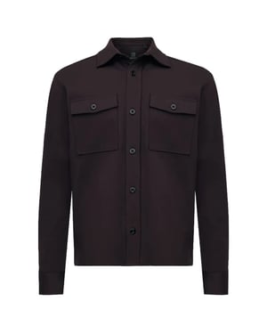 Genti Overshirt bordeaux