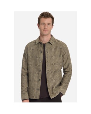 No Excess Heren overshirt 33510930 044 taupe