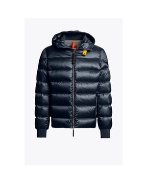 Parajumpers Pharrell hooded bomber jacket navy