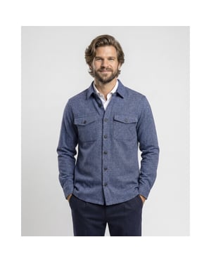 Campbell Overshirt donker