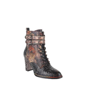 Laura Vita Ledao 36 dorian dames veterboots gekleed