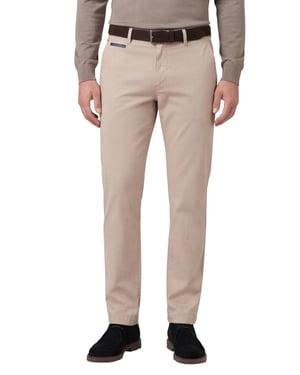 katoenen broek Gardeur Benny beige