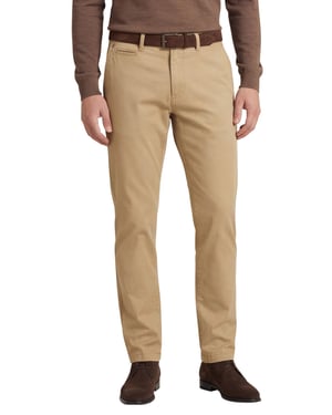 Gardeur Pantalon katoen camel